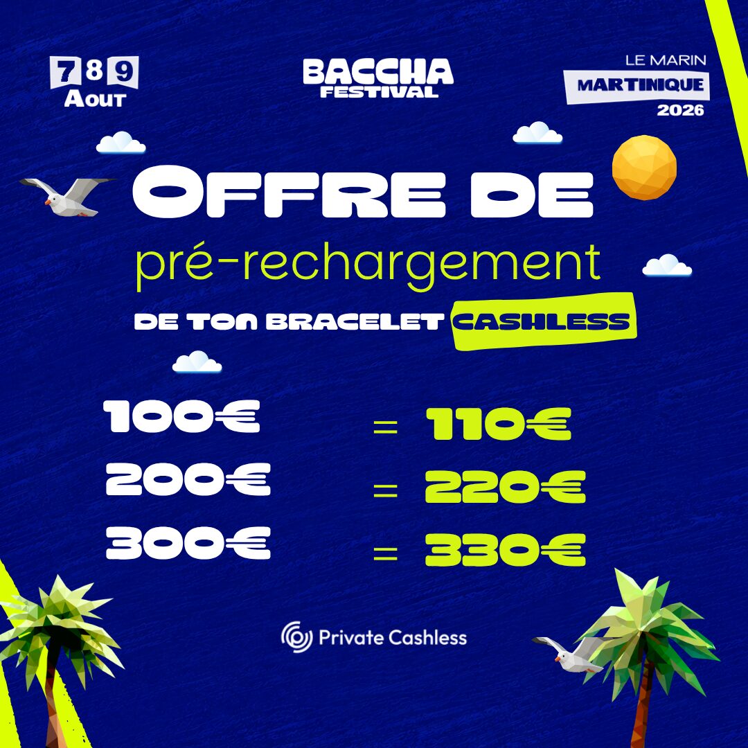 Baccha Offre Cashless - Baccha Festival 2026